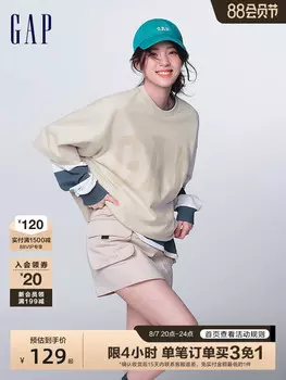 Футболка Gap унисекс, светло-серый