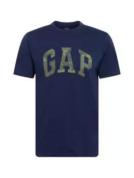 Футболка Gap V-SS CAMO ARCH LOGO TEE, темно-синий
