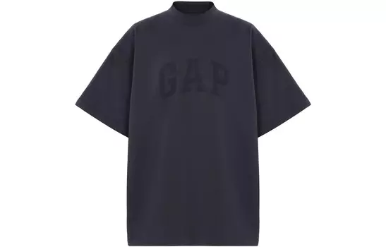 Футболка Gap X Balenciaga X унисекс, черная Yeezy, черный