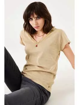 Футболка Garcia, бежевый