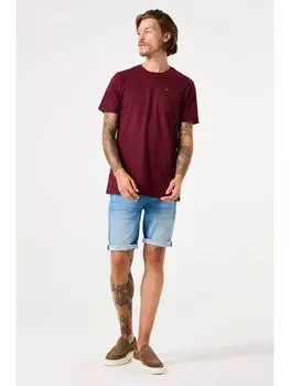 Футболка Garcia, бордовый