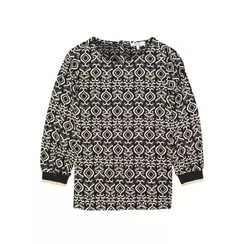 Футболка GARCIA, черный/белый