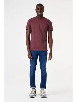 Футболка Garcia, цвет dunkelrot/anthrazit