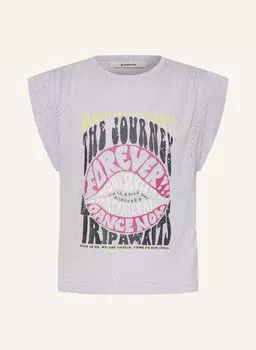 Футболка Garcia, фиолетовый