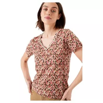 Футболка Garcia H30204 Short Sleeve V Neck, розовый