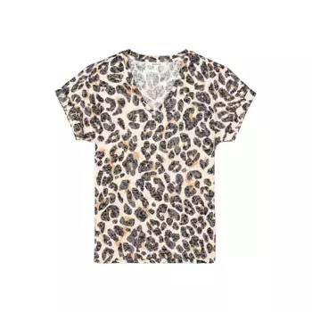 Футболка Garcia H50002 short sleeve v neck, коричневый