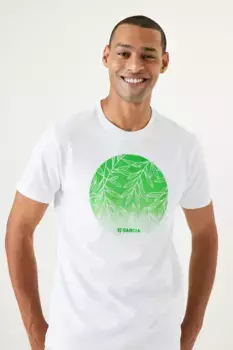 Футболка Garcia "Регулярный крой", белый