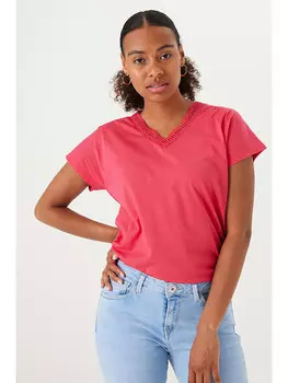 Футболка Garcia, розовый