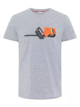 Футболка Gardena, пятнистый серый