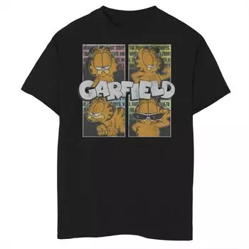 Футболка Garfield Four Square с рисунком Garfield для мальчиков 8–20 лет в упаковке Licensed Character
