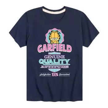 Футболка Garfield Genuine Quality Attitude для мальчиков 8–20 лет с рисунком Licensed Character, синий