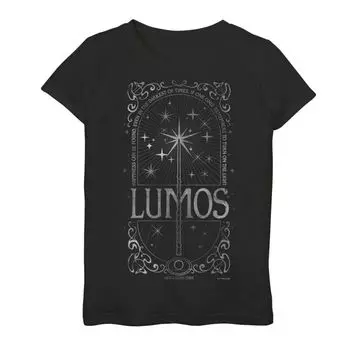 Футболка «Гарри Поттер Lumos Spell» для девочек 7–16 лет Licensed Character