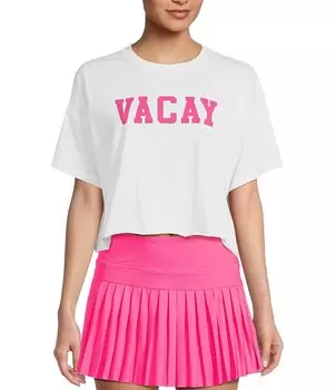 Футболка GB Boxy с трафаретным принтом, белый