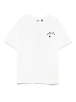 Футболка GCDS Wirdo Flames, белый