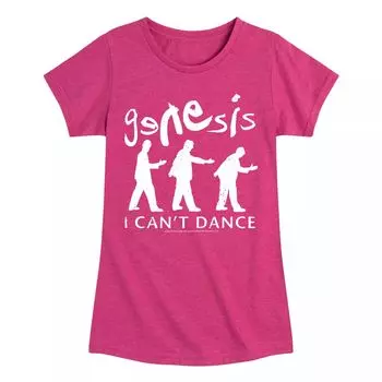 Футболка Genesis I Can't Dance для девочек 7–16 лет Licensed Character, розовый