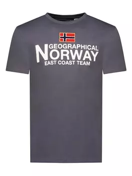 Футболка Geographical Norway, антрацит