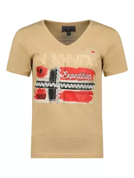 Футболка Geographical Norway, бежевый