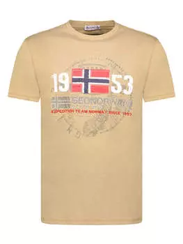 Футболка Geographical Norway, бежевый
