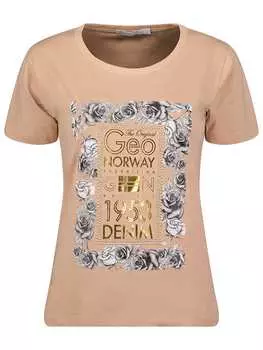 Футболка Geographical Norway, бежевый
