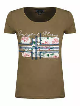 Футболка Geographical Norway, хаки