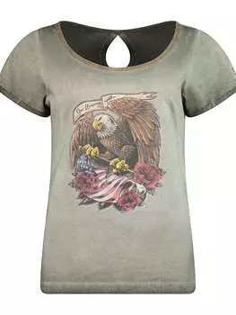 Футболка Geographical Norway, хаки