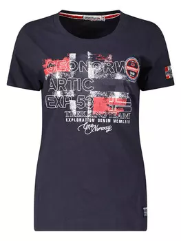 Футболка Geographical Norway Jarry, темно-синий