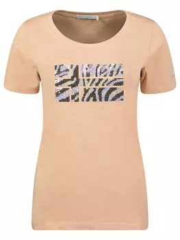 Футболка Geographical Norway Jchance, бежевый