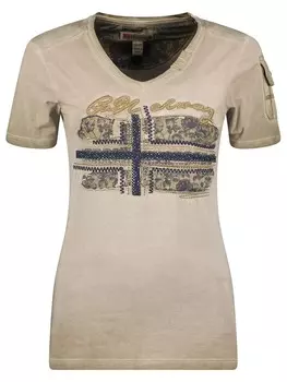 Футболка Geographical Norway Jepson 249, хаки