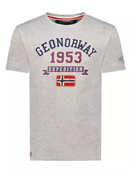 Футболка Geographical Norway Jollegio, серый