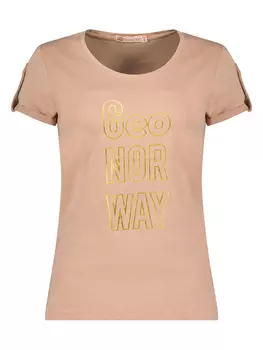 Футболка Geographical Norway Joloua, бежевый