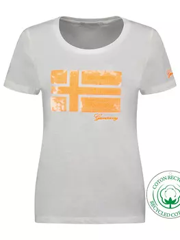 Футболка Geographical Norway Jonquille, белый