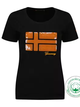 Футболка Geographical Norway Jonquille, черный