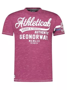 Футболка Geographical Norway Jortlab, розовый