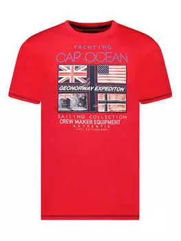 Футболка Geographical Norway, красный