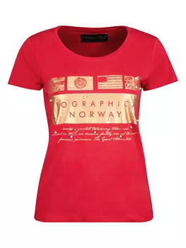 Футболка Geographical Norway, красный