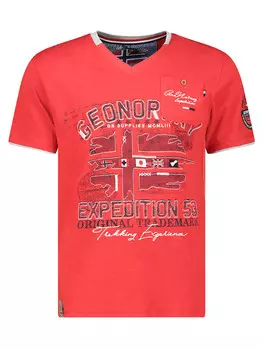 Футболка Geographical Norway, красный