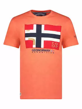 Футболка Geographical Norway, оранжевый