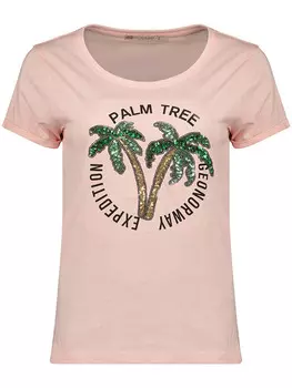 Футболка Geographical Norway, розовый