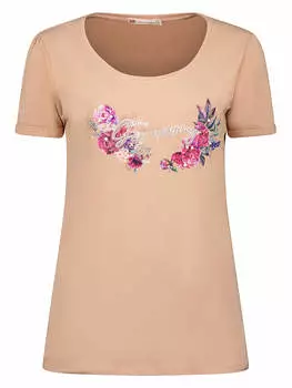 Футболка Geographical Norway, розовый