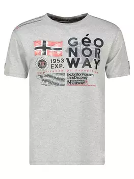 Футболка Geographical Norway, серый