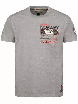 Футболка Geographical Norway, серый