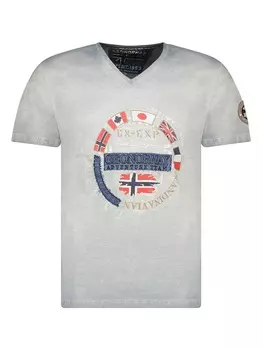 Футболка Geographical Norway, светло-серый