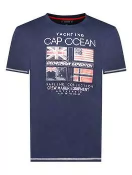 Футболка Geographical Norway, темно-синий