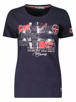 Футболка Geographical Norway, темно-синий