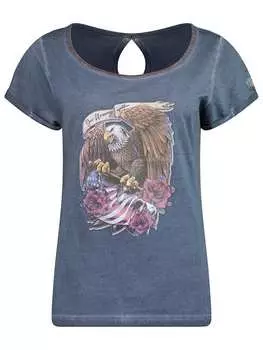 Футболка Geographical Norway, темно-синий