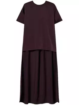 Футболка Georgette TWINSET, фиолетовый