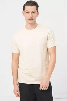Футболка Gerry из органического хлопка Selected Homme, бежевый