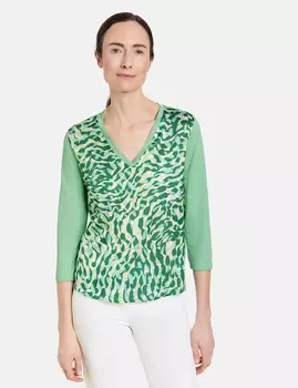 Футболка Gerry Weber 1/2 Arm, цвет Grn Druck