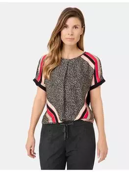 Футболка Gerry Weber 1/2 Arm, цвет leo scarf print