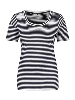 Футболка Gerry Weber, морской синий/белый